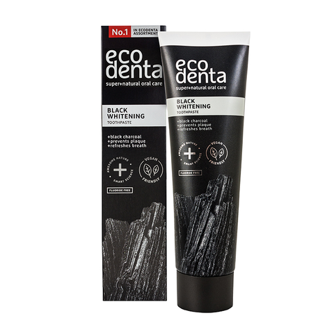 Ecodenta Black Whitening Tandpasta 100 ml