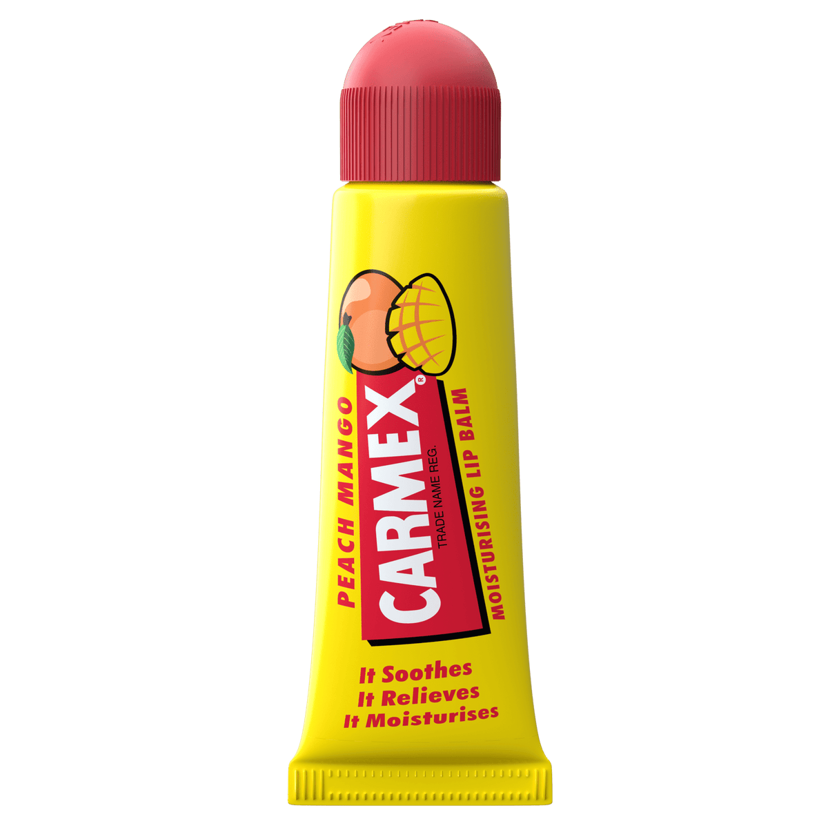 Carmex Peach Mango Moisturising Lip Balm Tube 10 g