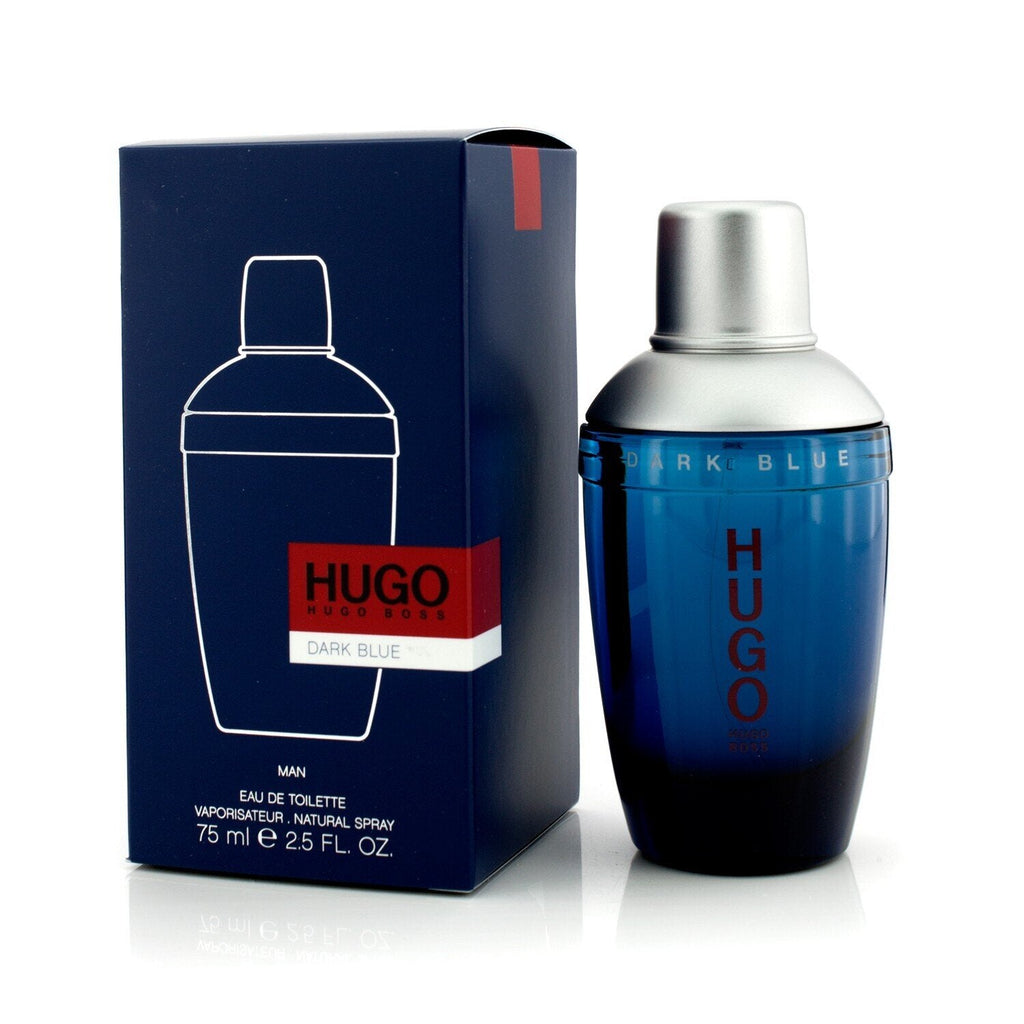 Hugo Boss Dark Blue Eau de Toilette 75 ml - flacon en verpakking