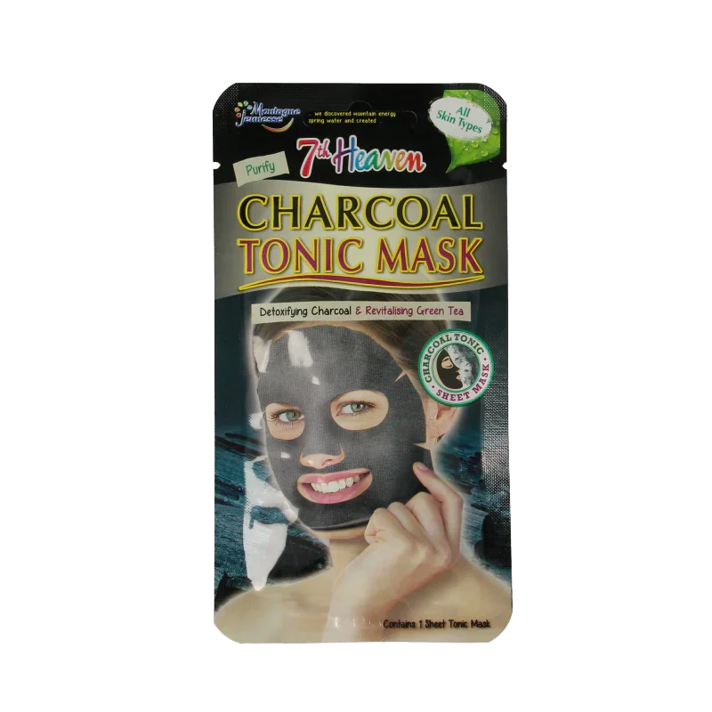 7th Heaven Charcoal Tonic Sheet Mask 1 stuk