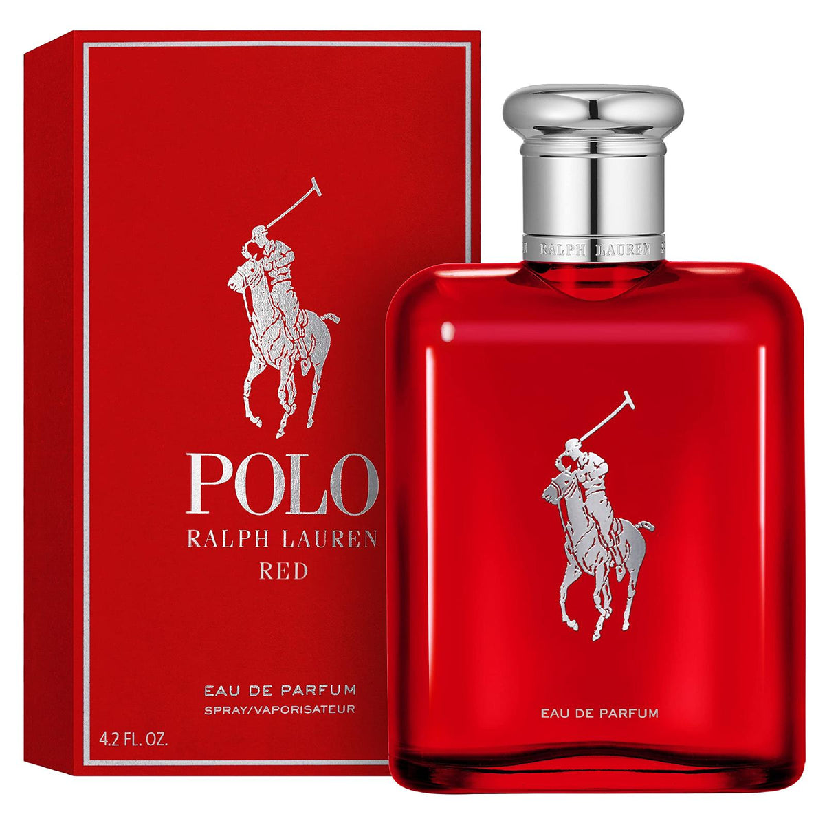 Ralph Lauren Polo Red Eau de Parfum 125 ml - flacon en verpakking
