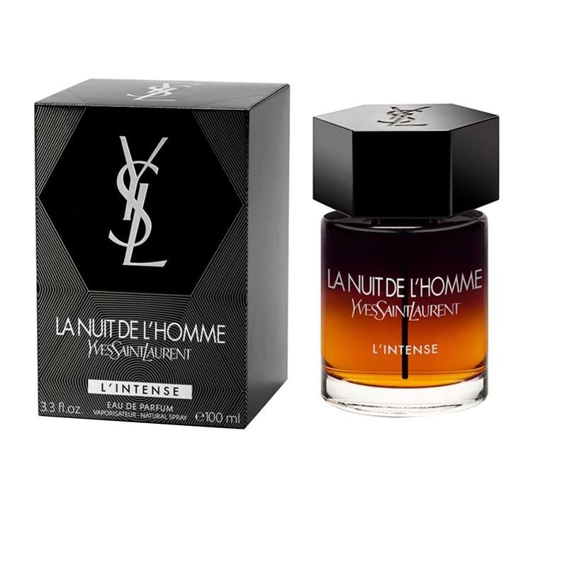 Yves Saint Laurent La Nuit De L'homme intense Eau de Parfum 100 ml - flacon en verpakking