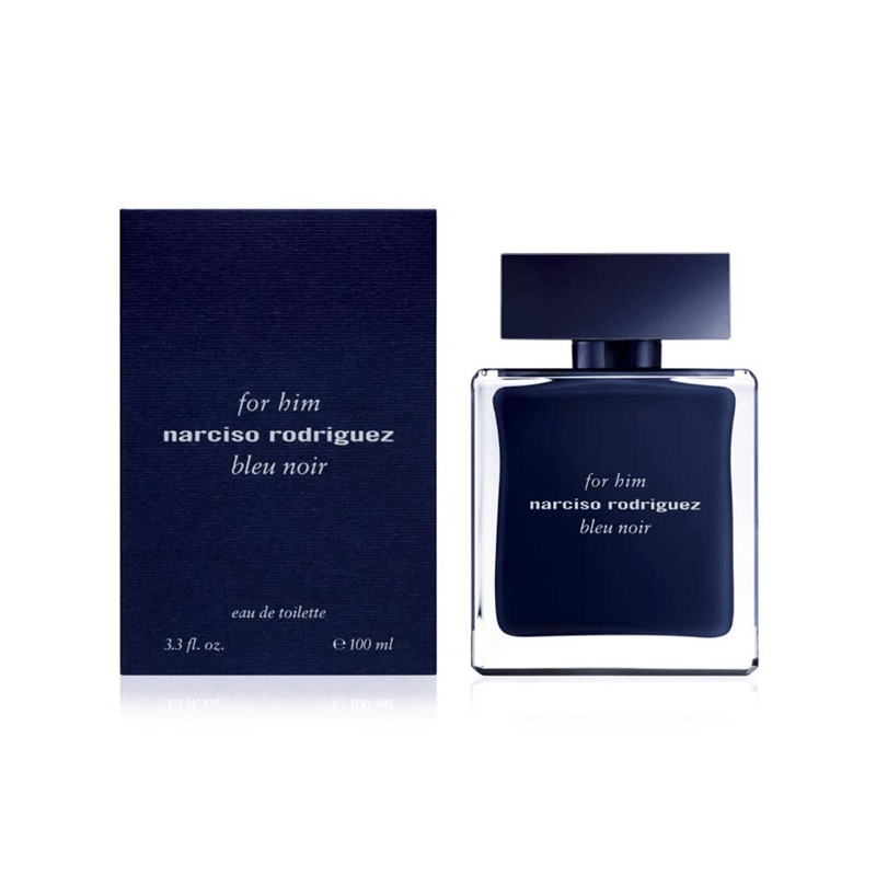 Narciso Rodriguez For Him Bleu Noir Eau de Toilette 100 ml - flacon en verpakking