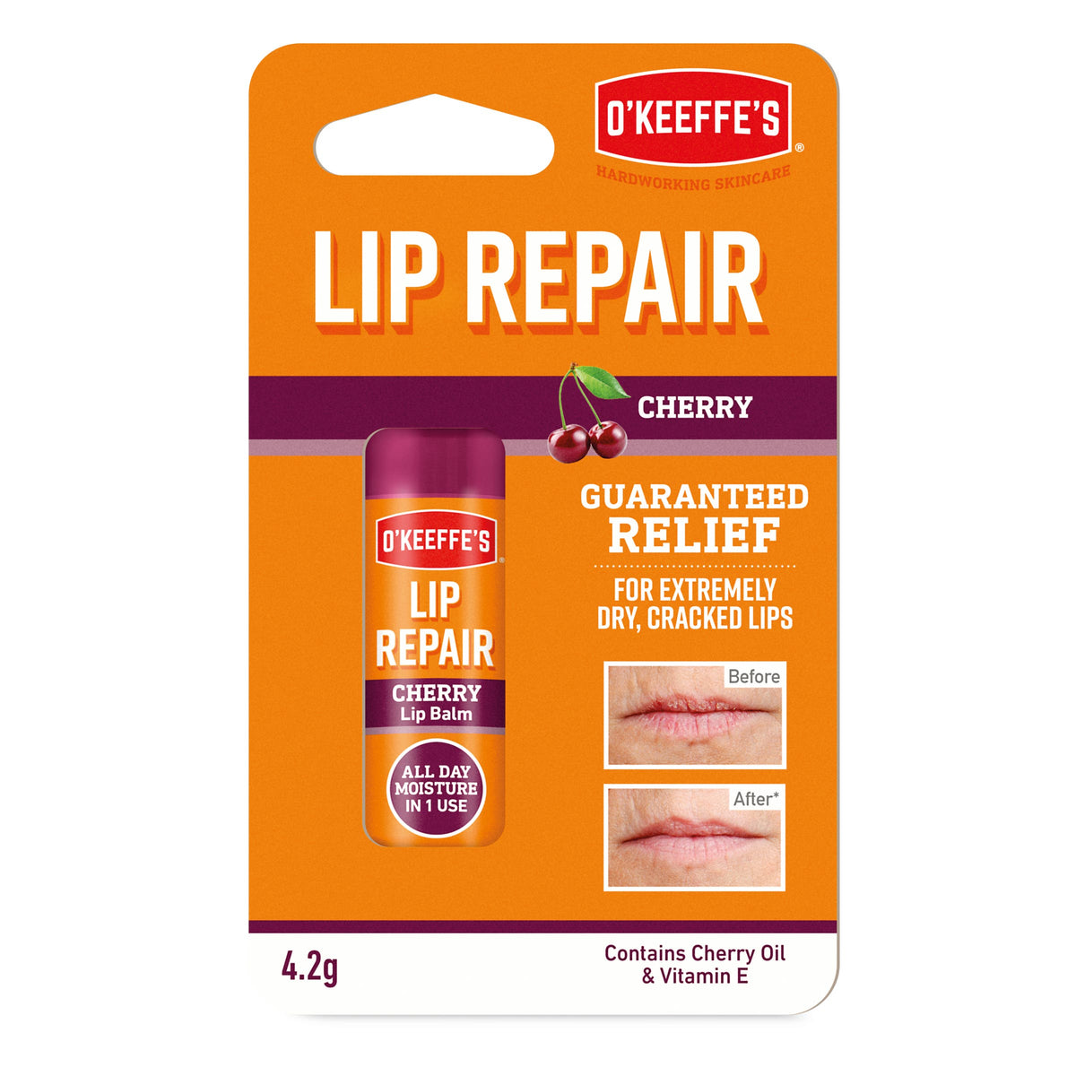 O'Keeffe's Lip Repair Cherry