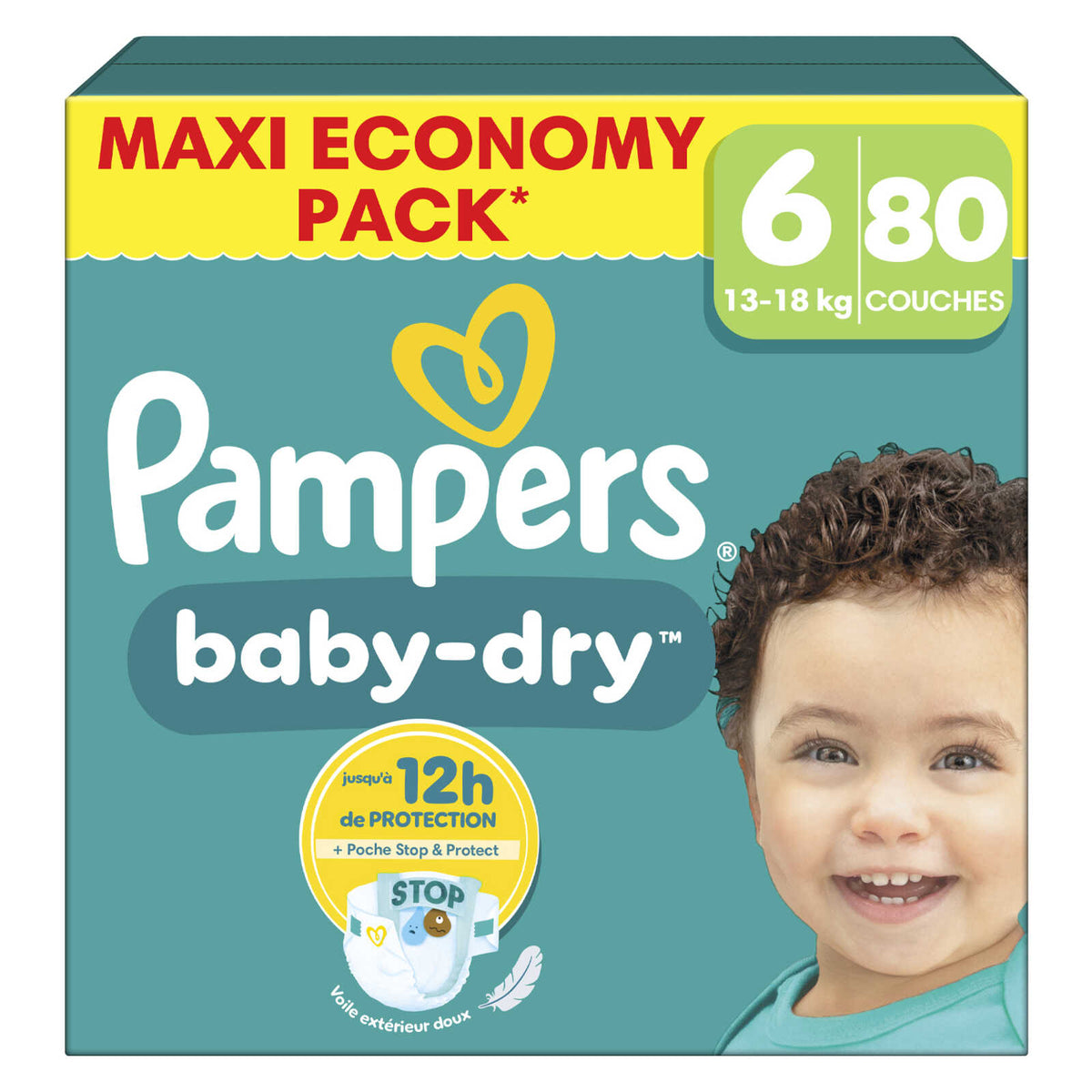 Pampers Baby-Dry Luiers Maat 6 Value Pack