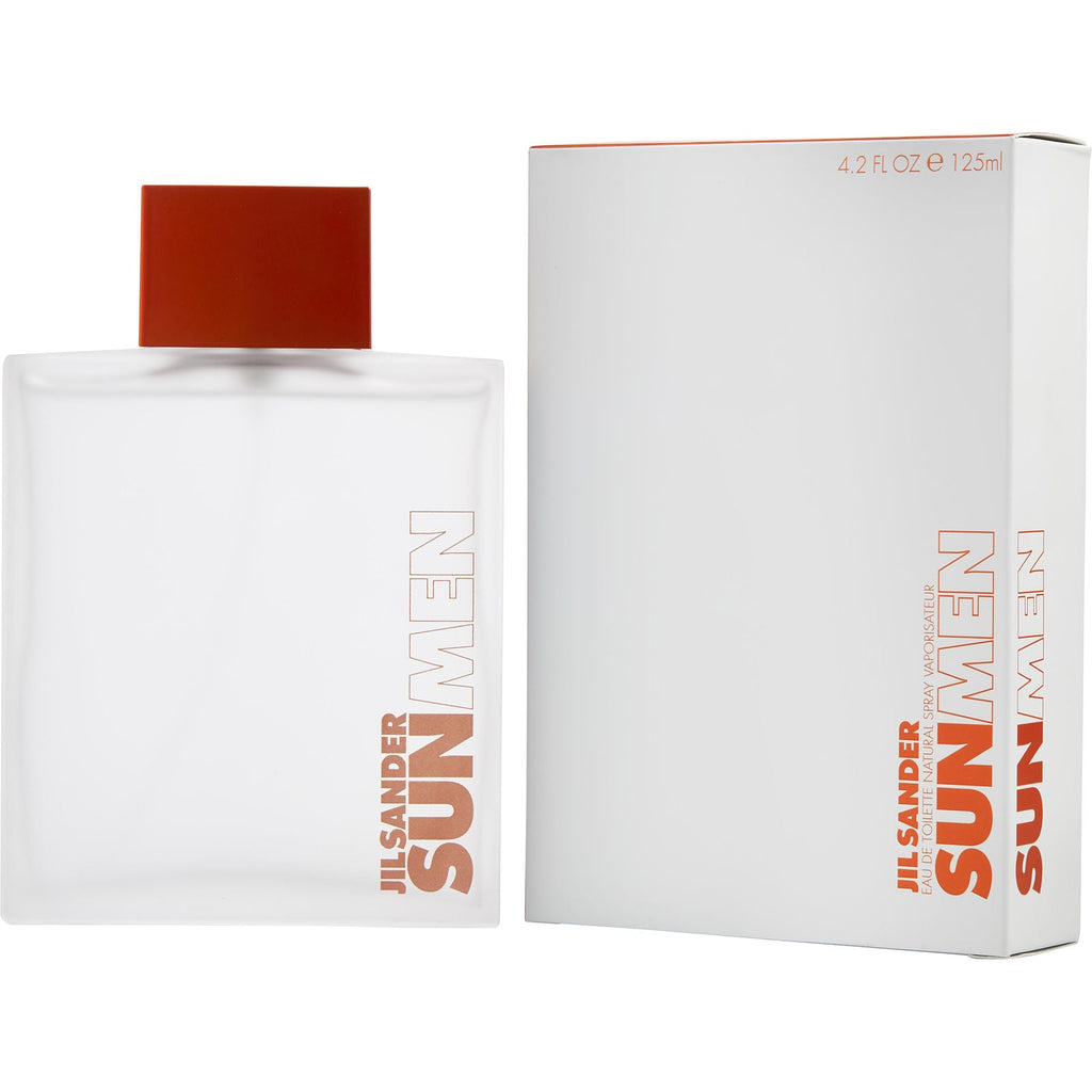Jil Sander Sun men Eau de Toilette 125 ml - flacon en verpakking