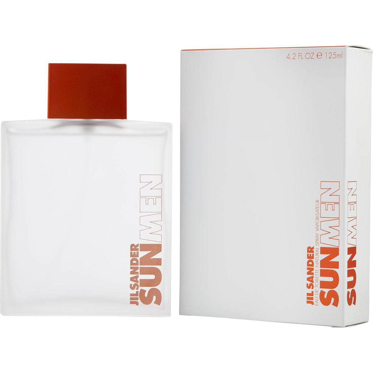 Jil Sander Sun men Eau de Toilette 75 ml - flacon en verpakking