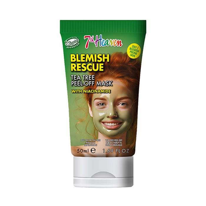 7th Heaven Blemish Rescue Tea Tree Peel-Off Mask 50 ml