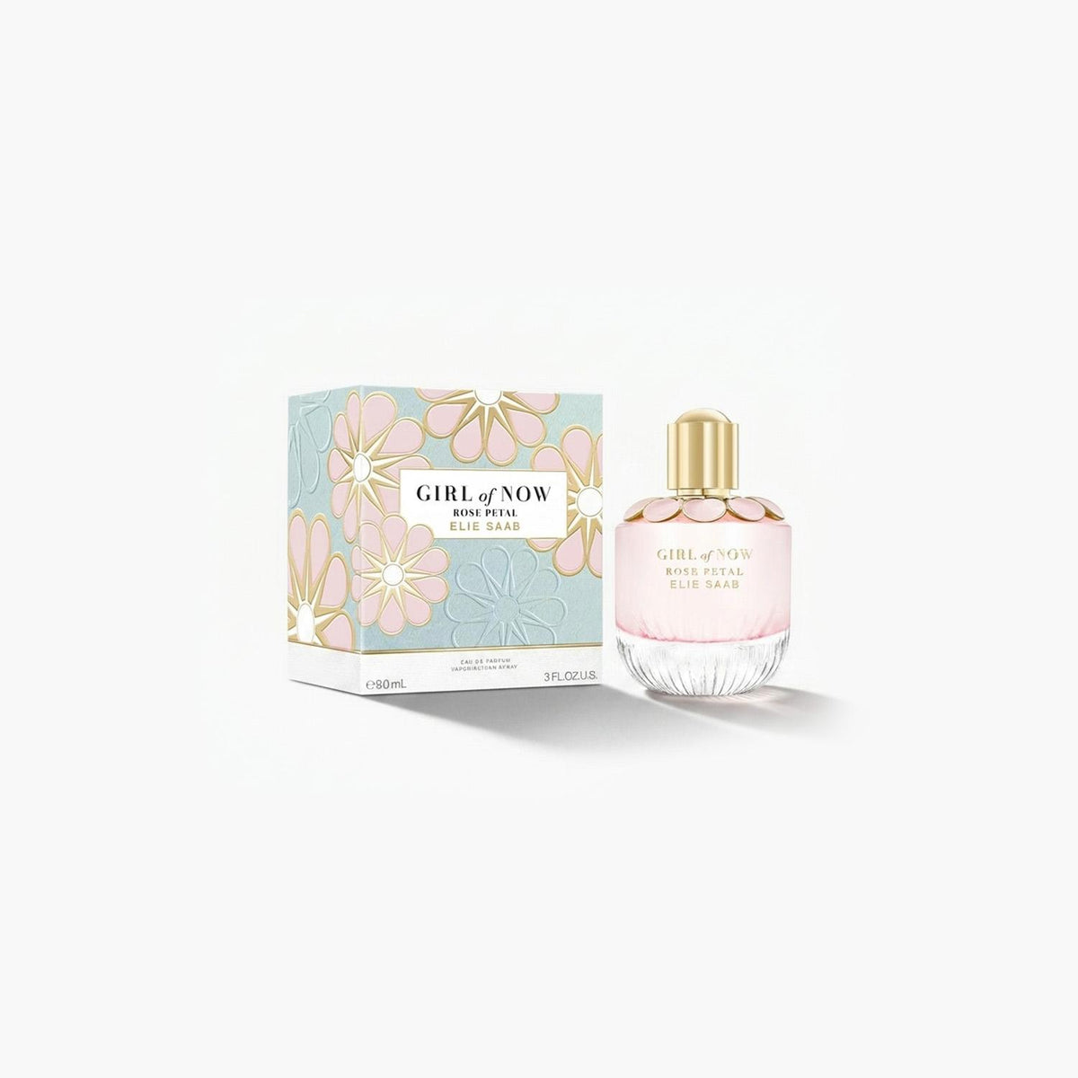 Elie Saab Girl of Now Rose Petal Eau de Parfum 90 ml - flacon en verpakking