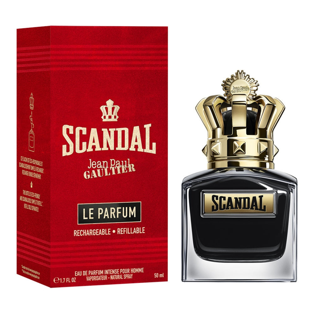 Jean Paul Gaultier Scandal Pour Homme Le Parfum Eau de Parfum Intense Refillable 50 ml productafbeelding