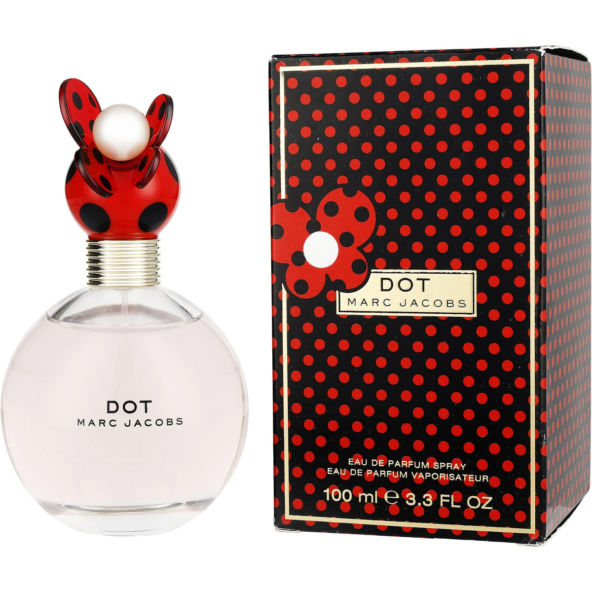 Marc Jacobs Dot Eau de Parfum 100 ml - flacon en verpakking
