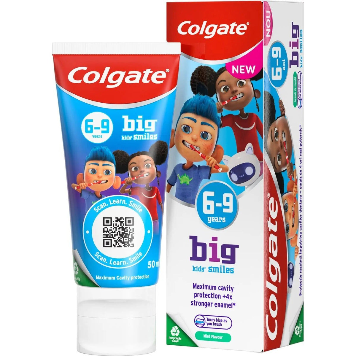 Colgate Kids 6-9 Jaar Tandpasta Mild Mint 50 ml