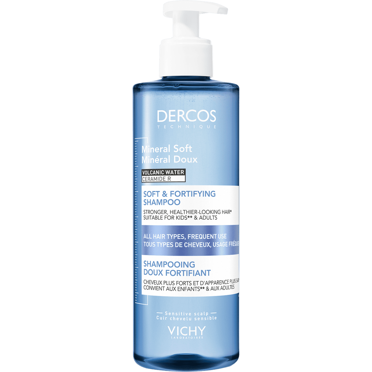 Vichy Dercos Mineral Soft & Fortifying Shampoo 400 ml