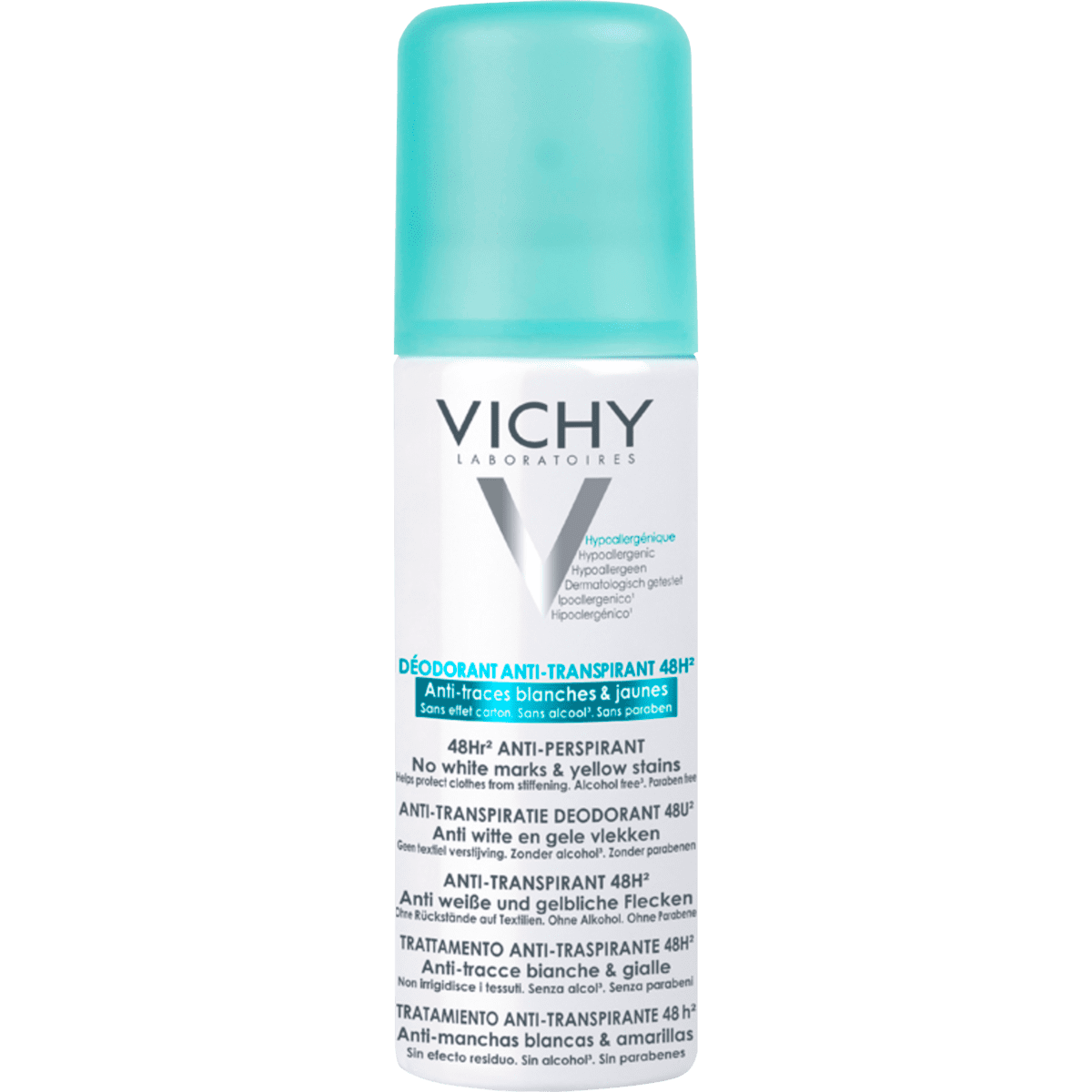Vichy 48H Anti-Transpirant Anti-Traces Spray 125 ml