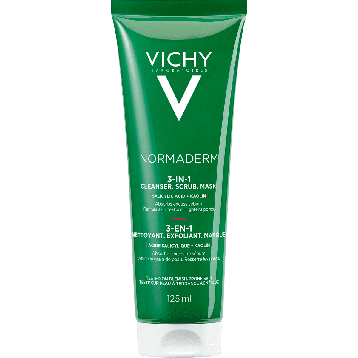 Vichy Normaderm 3-in-1 Cleanser 125 ml