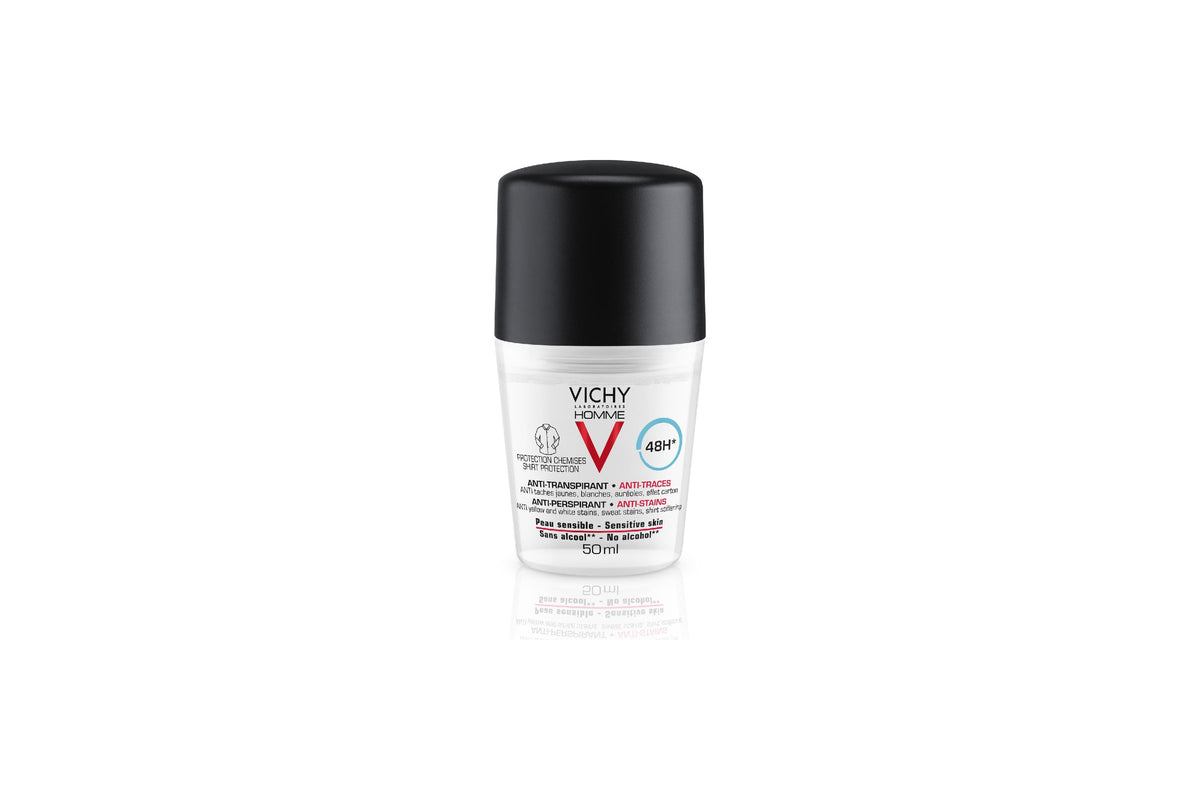 Vichy Homme 48H Anti-Transpirant Roll-On 50 ml