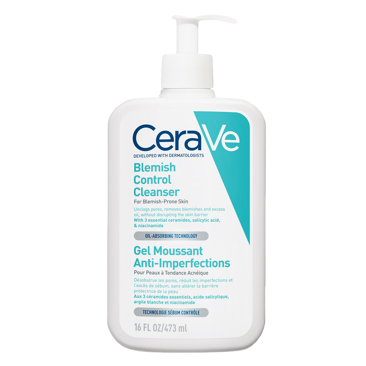 CeraVe Blemish Control Cleanser 473 ml