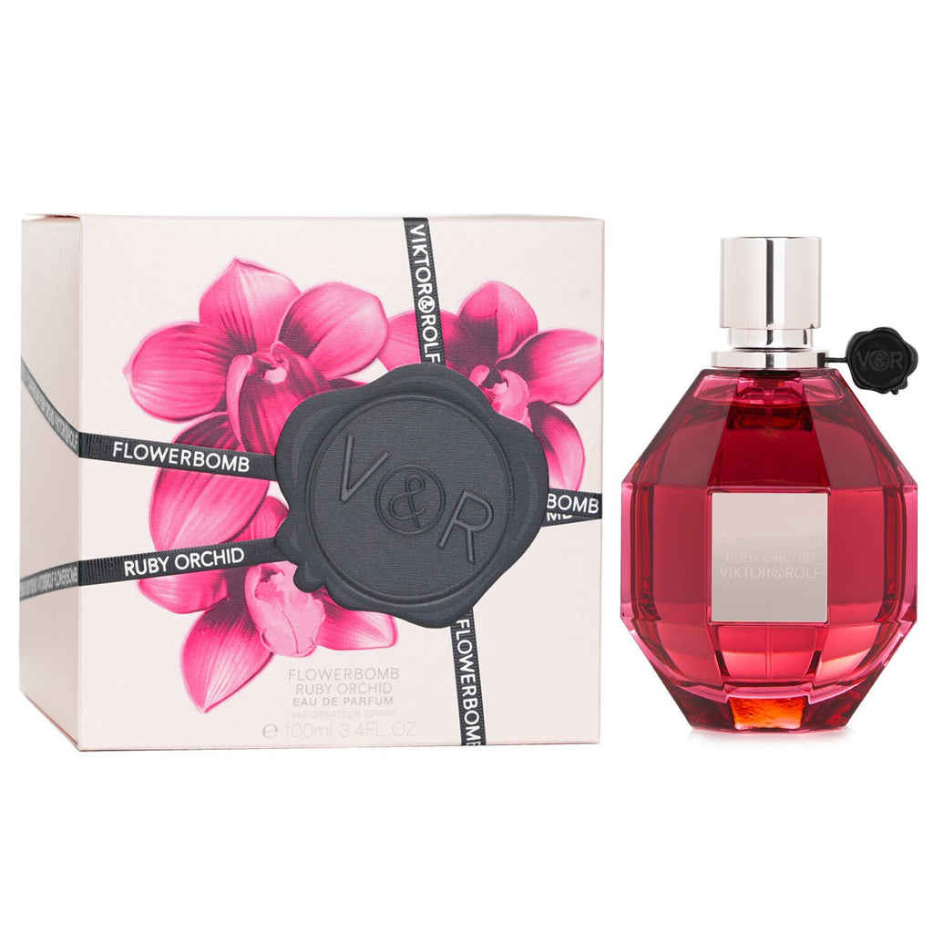 Viktor & Rolf FLowerbomb Ruby Orchid Eau de Parfum 50 ml - flacon en verpakking