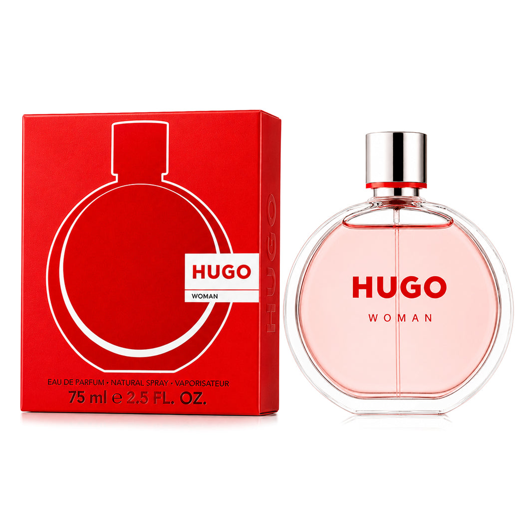 Hugo Boss Hugo Woman Eau de Parfum 90 ml - flacon en verpakking