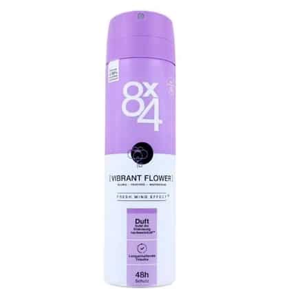 8 x 4 Vibrant Flower Deospray 150 ml
