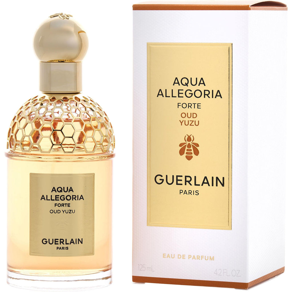Guerlain Aqua Allegoria Forte oud yuzu Eau de Parfum 125 ml - flacon en verpakking