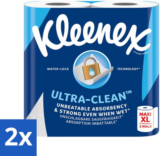Kleenex Ultra Clean XL Keukenpapier 2 Rollen