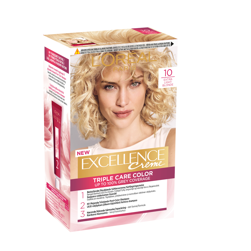 L'Oréal Paris Excellence Crème 10 Extra Lichtblond