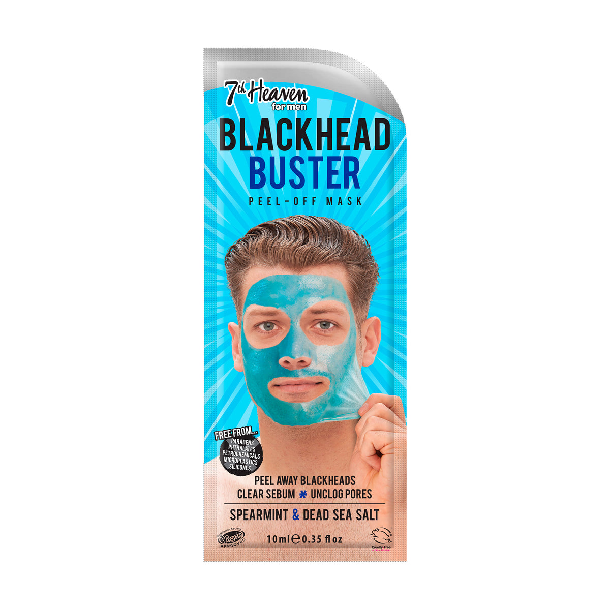 7th Heaven Men's Blackhead Buster Peel-Off Mask 10 ml