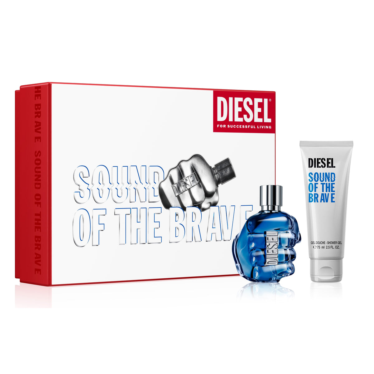 Diesel Sound of the Brave Giftset Eau de Toilette 50 ml + Shower Gel 100 ml productafbeelding