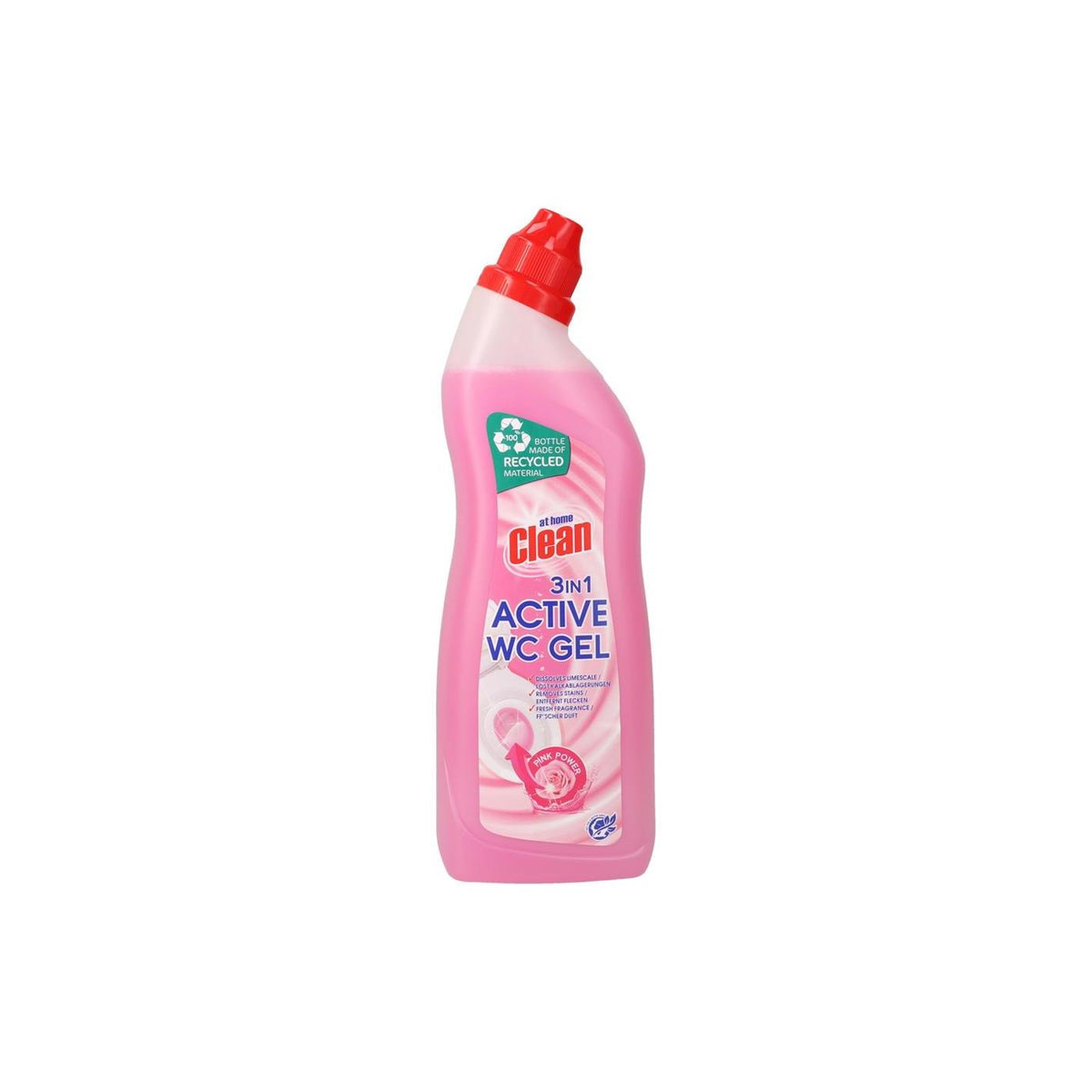 At Home Clean Pink Power Toiletreiniger 750 ml