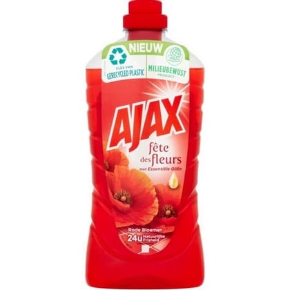 Ajax Rode Bloemen Allesreiniger 1 L