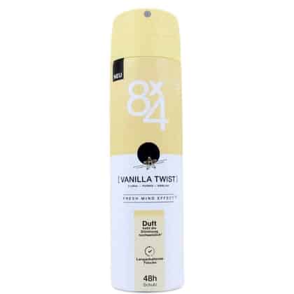 8 x 4 Vanilla Twist Deospray 150 ml