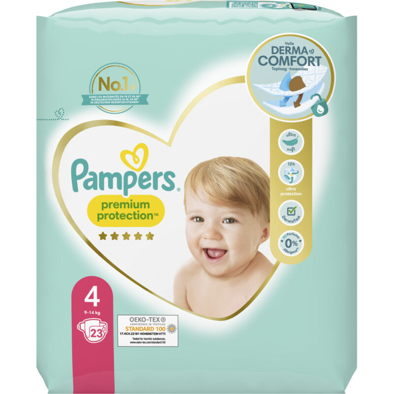 Pampers Premium Protection Maat 4 8-16 kg Carry Pack