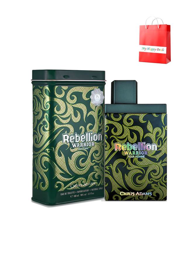 Chris Adams Rebellion Warrior Eau de Toilette 100 ml productafbeelding