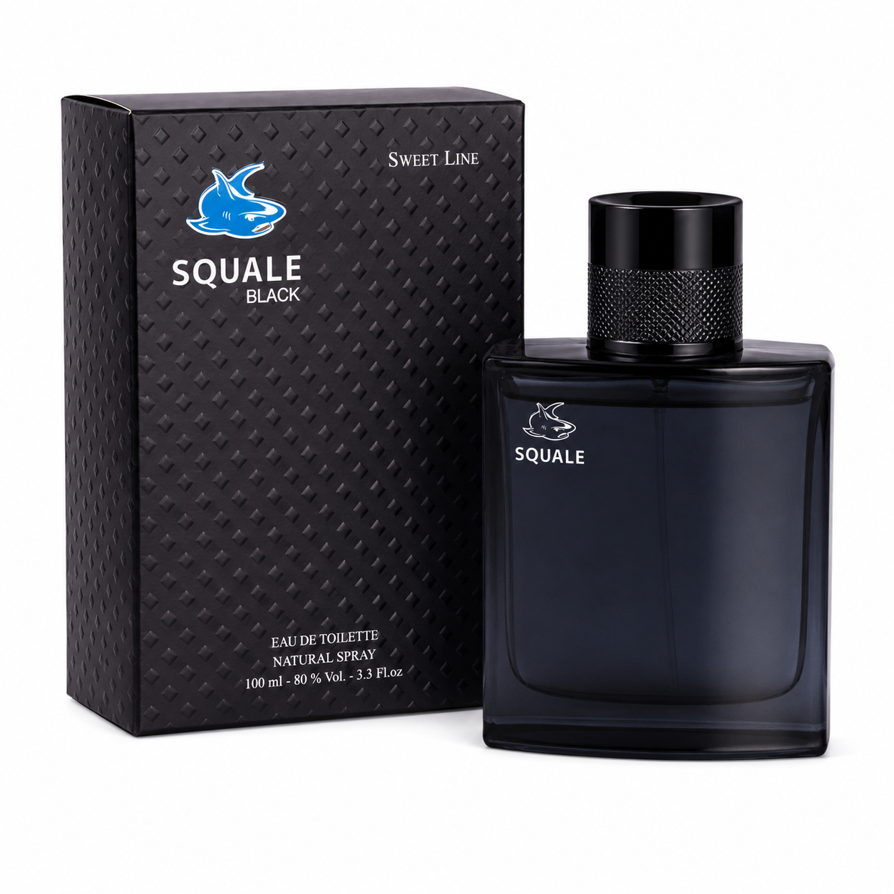 Squale Black EDT 100 ml – fles
