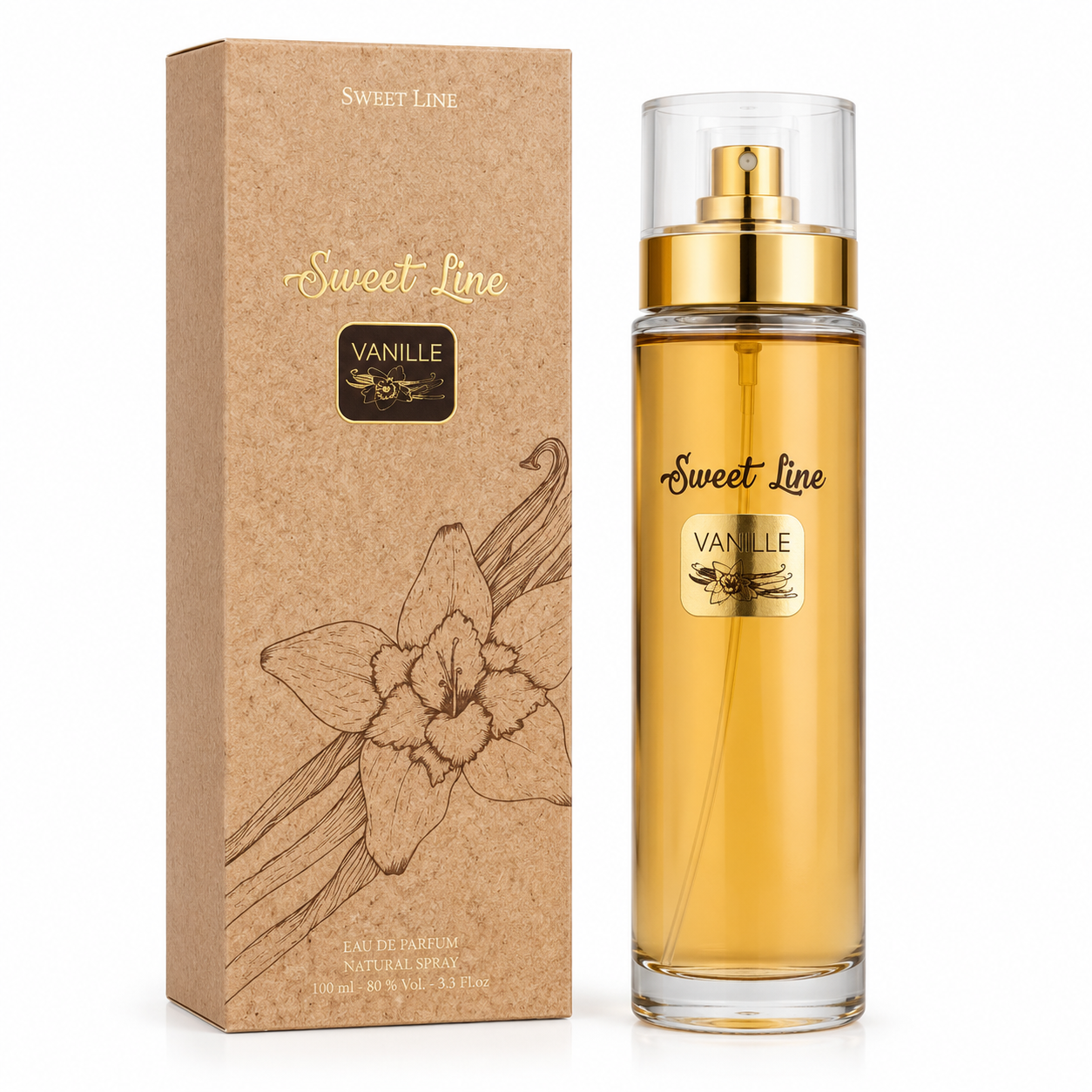 Sweet Line Vanille EDP 100 ml – fles