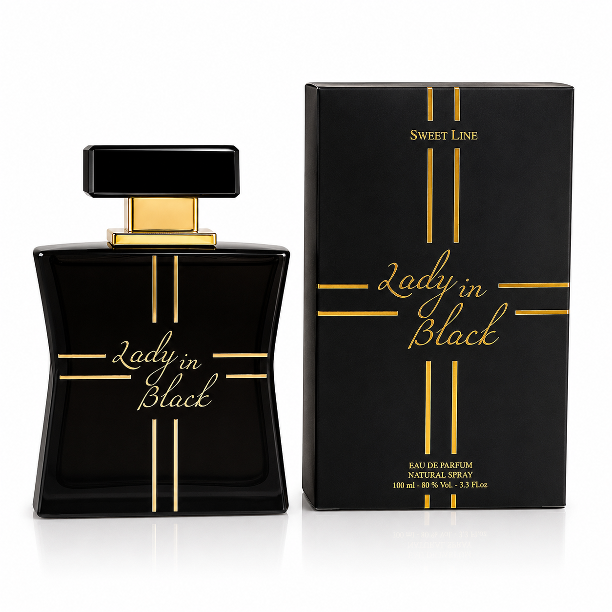Lady in Black EDP 100 ml – fles