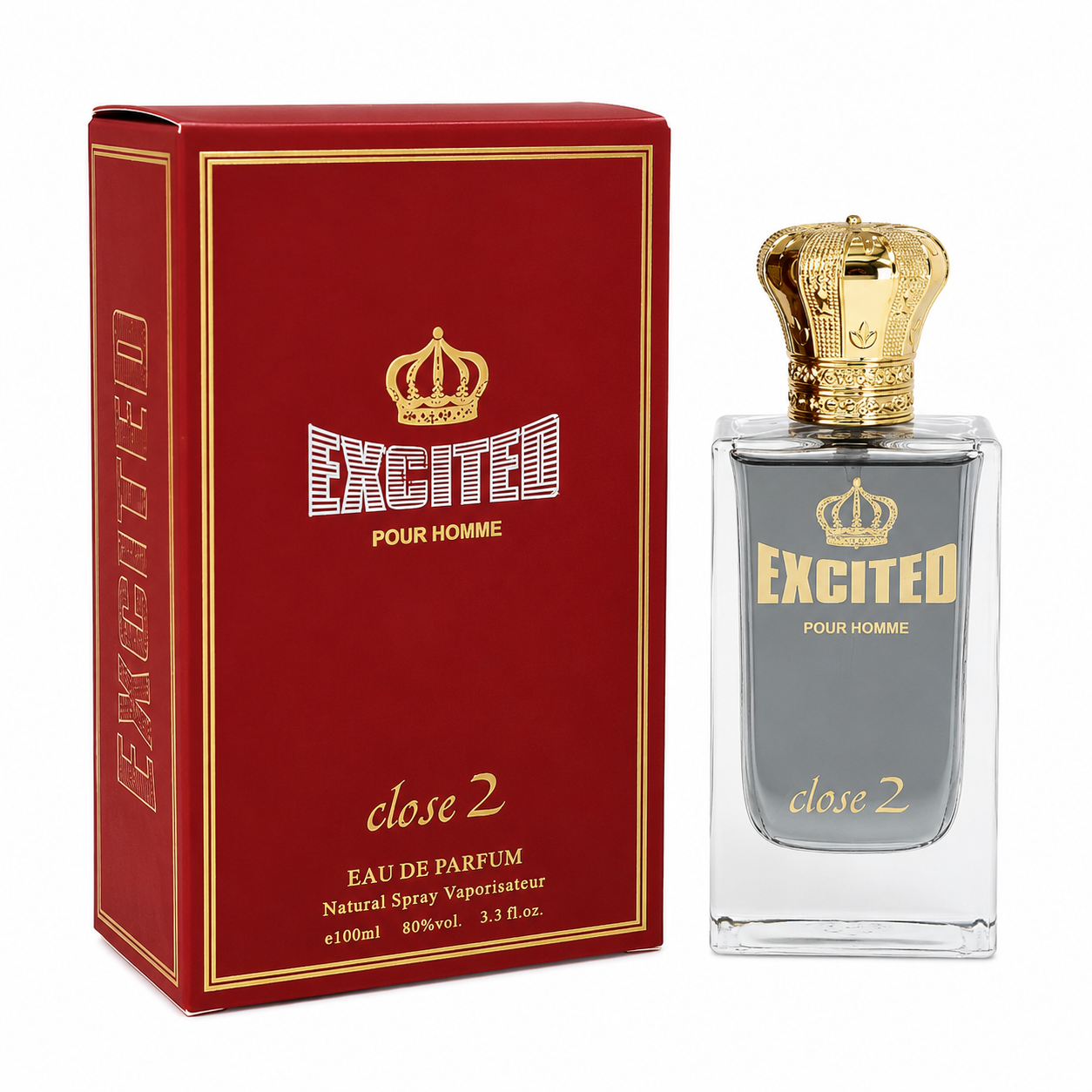 Excited pour homme EDP 100 ml – fles