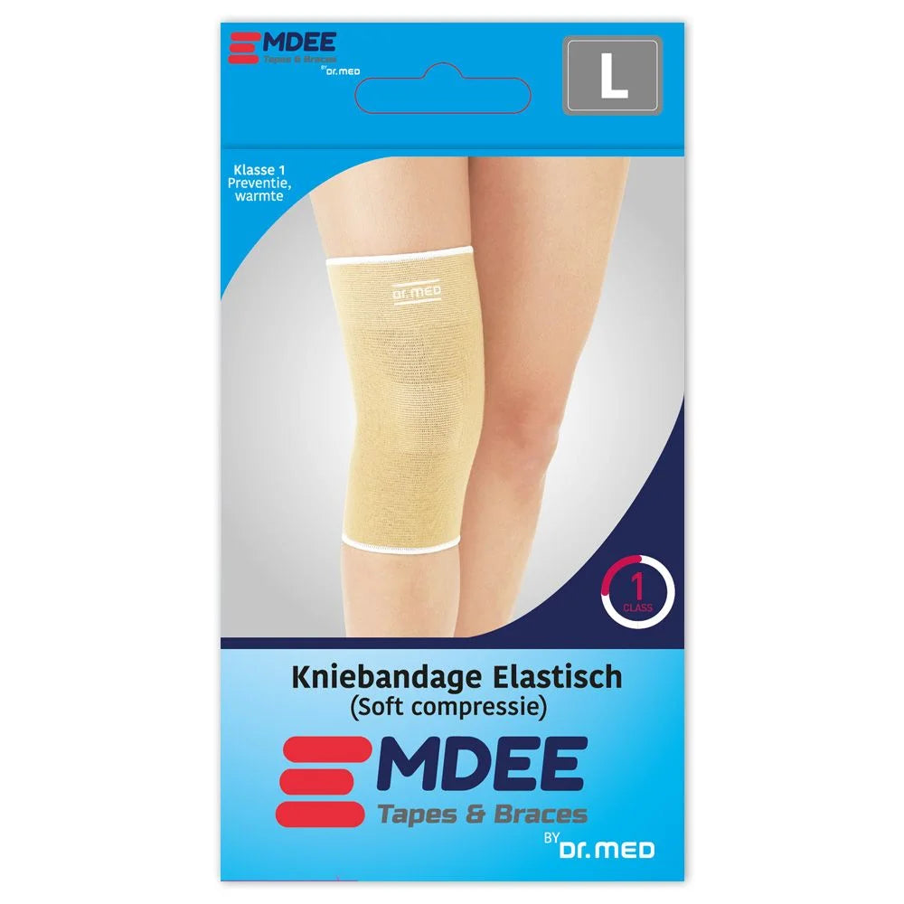 EMDEE Elastische Kniebandage Maat L