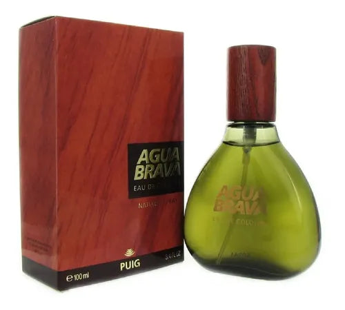 Puig Agua Brava Men Eau de Cologne 100 ml - flacon en verpakking