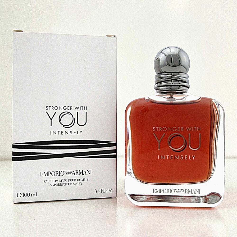 Giorgio Armani Stronger With You Intensely Eau de Parfum 150 ml - flacon en verpakking
