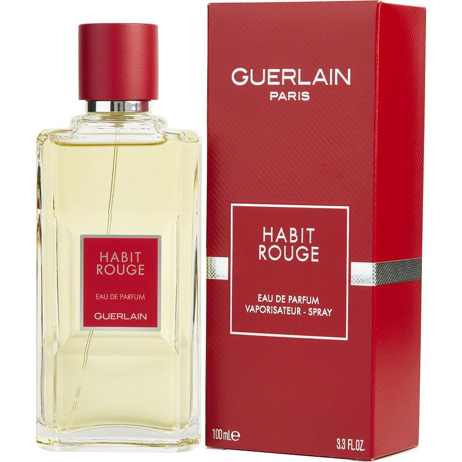 Guerlain Habit Rouge Eau de Toilette 150 ml - flacon en verpakking