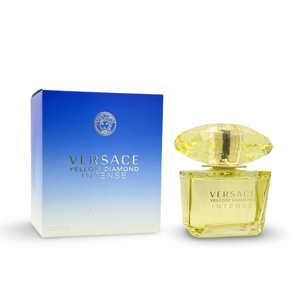 Versace Yellow Diamond Intense Eau de Parfum 90 ml - flacon en verpakking