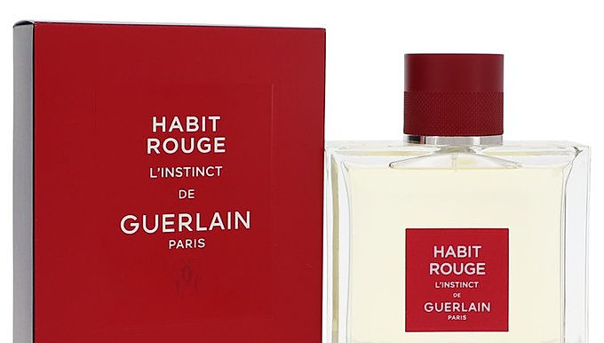 Guerlain habit rouge l'instinct Eau de Toilette 100 ml - flacon en verpakking