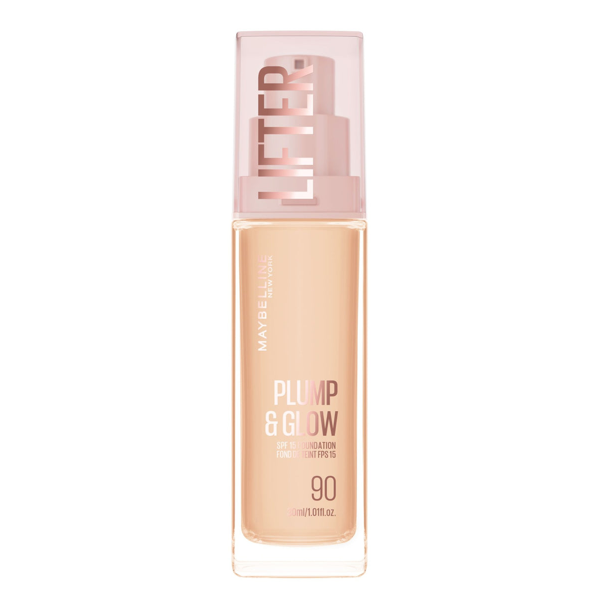 Maybelline Lifter Plump & Glow Foundation 90