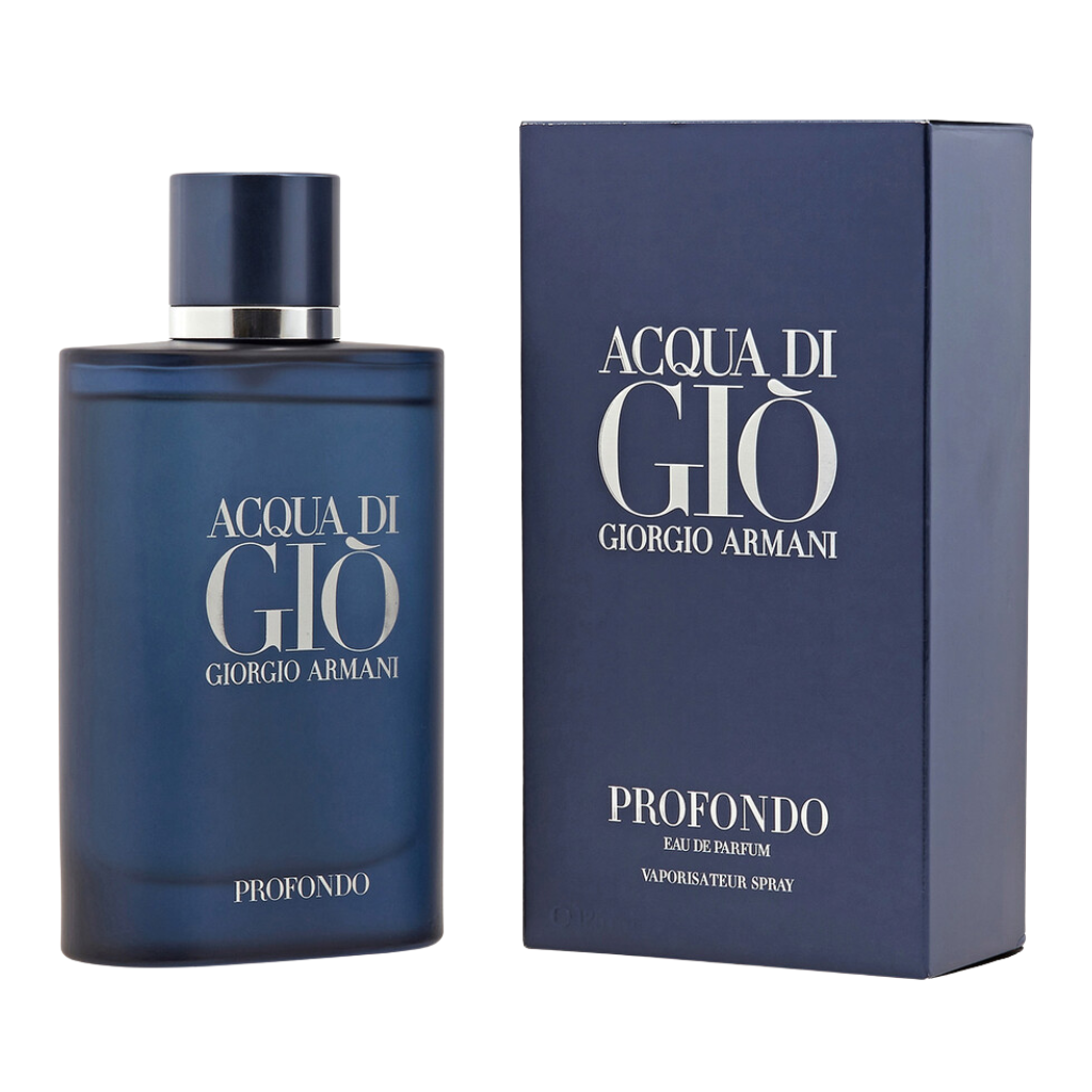 Giorgio Armani Acqua di Giò profondo Eau de Parfum 200 ml - flacon en verpakking