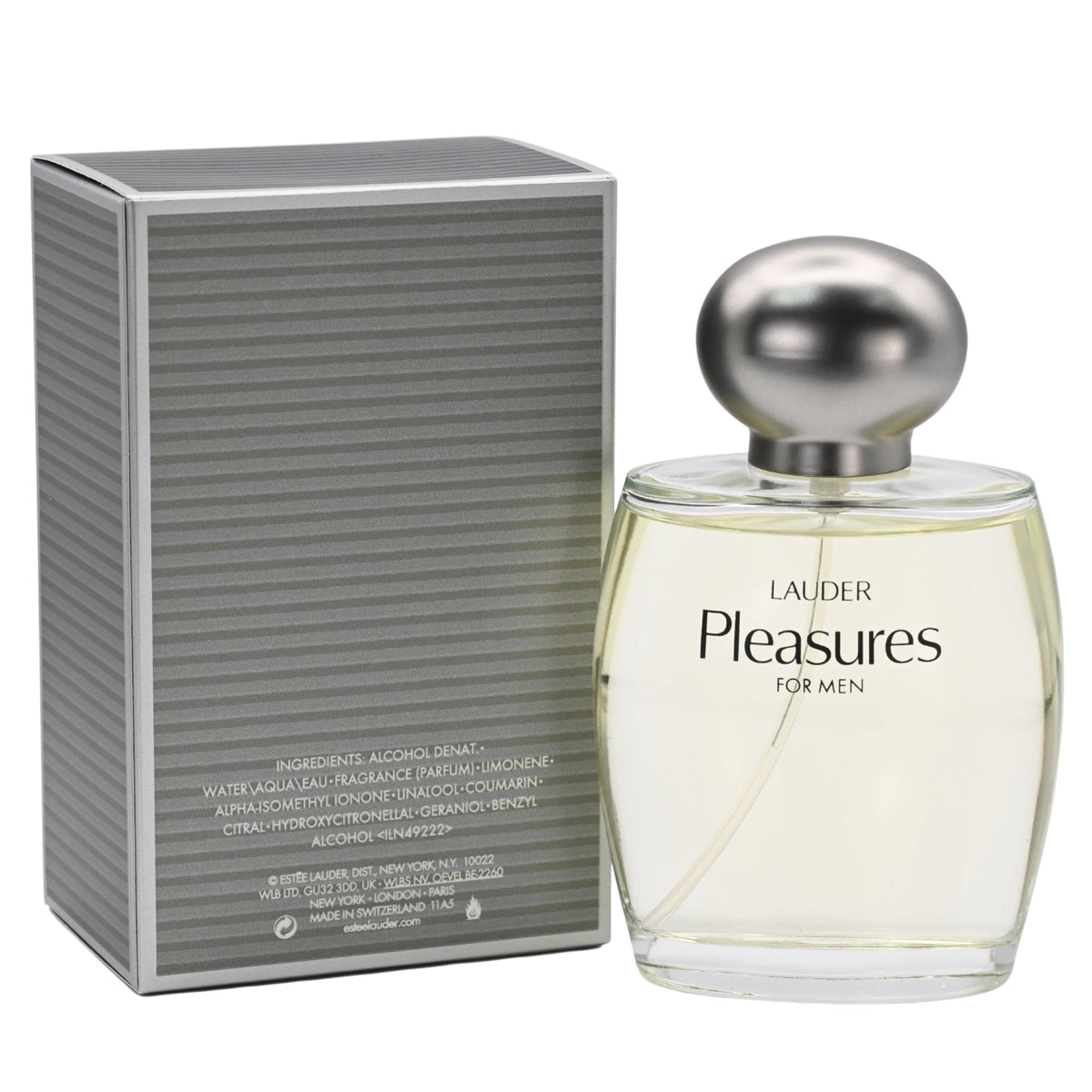 Estée Lauder Pleasures men Eau de Cologne 100 ml - flacon en verpakking
