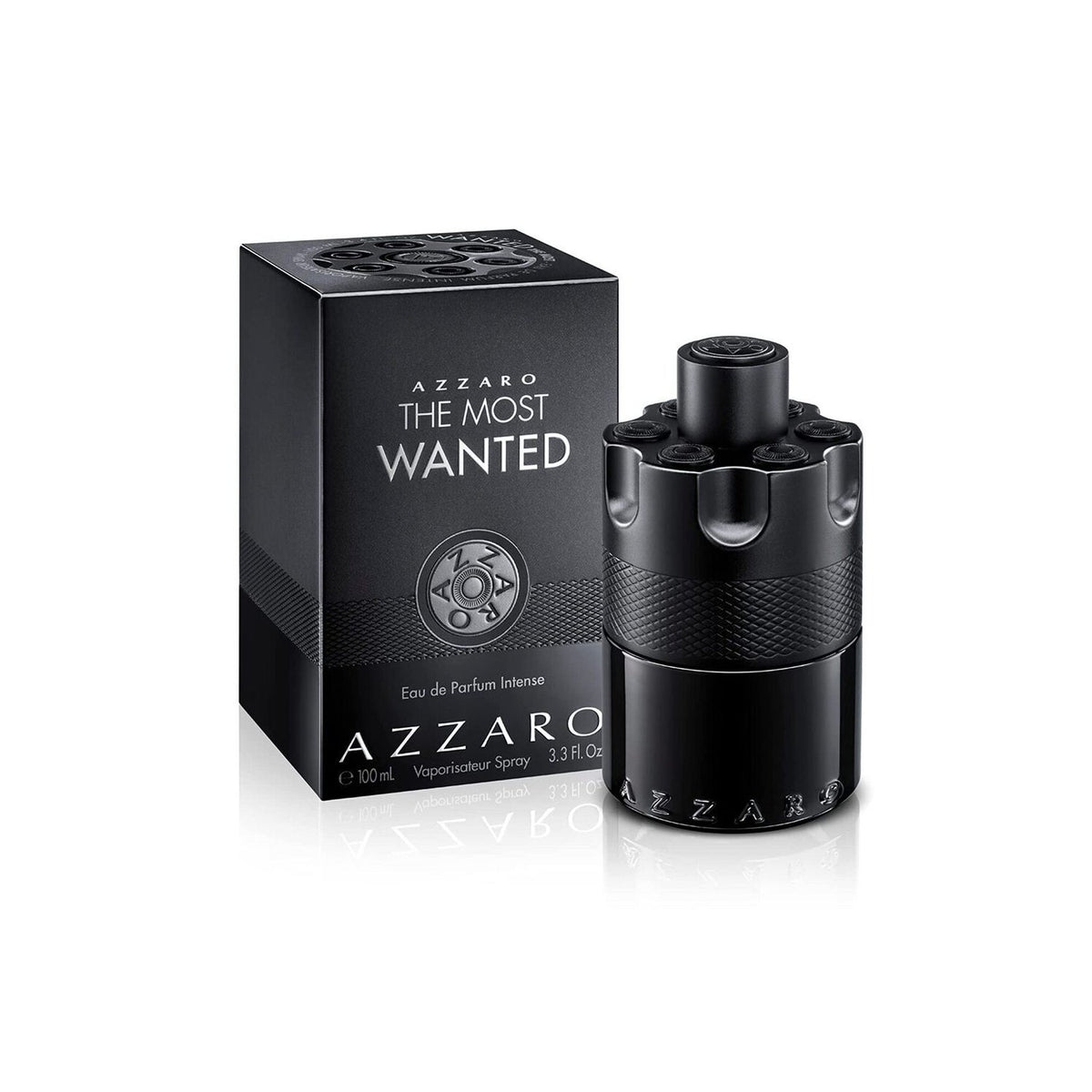 Azzaro The most wanted intense Eau de Toilette 100 ml - flacon en verpakking