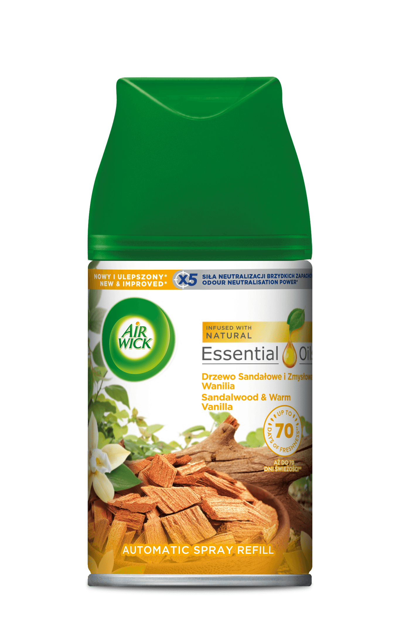 Air Wick Freshmatic Max Vanilla & Sandalwood Navulling 250 ml