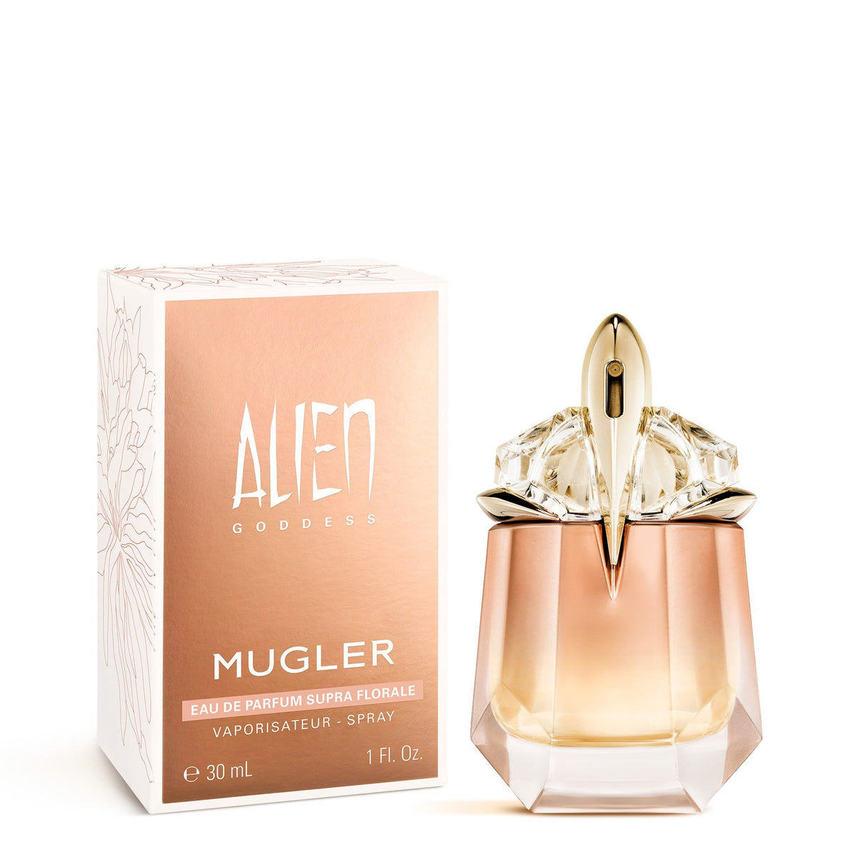 Mugler Alien Goddess Supra Florale Eau de Parfum 30 ml - flacon en verpakking